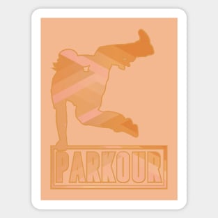 Parkour Sticker